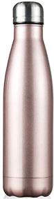 img 4 attached to 🧴 JEAREY 17oz Stainless Steel Water Bottle - Double Walled Vacuum Insulated Sports Flask for Travel - Cola Shape - BPA Free