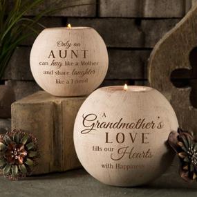 img 1 attached to 🕯️ Pavilion Gift Company 19007 Terra Cotta Candle Holder - Light Your Way, Grandmother - 5-Inch