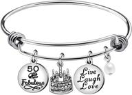 🎉 adjustable stainless steel birthday bracelet for girls' jewelry logo