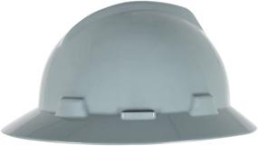 img 4 attached to 👷 MSA 10058319 V-Gard Full-Brim Hard Hat: Optimal Protection with 1-Touch Suspension