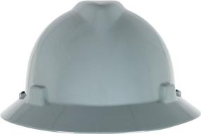 img 1 attached to 👷 MSA 10058319 V-Gard Full-Brim Hard Hat: Optimal Protection with 1-Touch Suspension