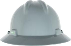 img 3 attached to 👷 MSA 10058319 V-Gard Full-Brim Hard Hat: Optimal Protection with 1-Touch Suspension