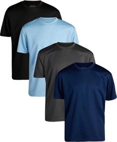 img 4 attached to Galaxy Harvic Moisture Wicking Dry Fit Boys' Clothing ~ Active