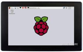 img 4 attached to 🖥️ Жидкокристаллический дисплей HDMI высокой четкости с сенсорным экраном и корпусом - идеально подходит для Raspberry Pi, Jetson Nano и Windows 10