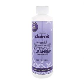 img 4 attached to Claire's Rapid 3 Week Aftercare Lotion Cleanser for New Ear Piercings - Dermatologist & Pediatrician Tested, 8.6 fl oz