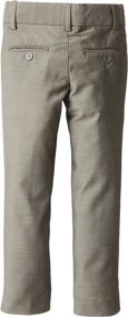 img 1 attached to 👖 Little Boys Classic Black Pants - X N Y Boys' Clothing