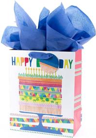 img 4 attached to 🎉 Vibrant Hallmark Large Birthday Tissue for Festive Celebrations