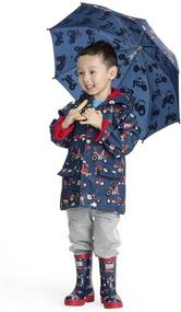 img 1 attached to 🧥 Stylish Printed Raincoats for Boys by Hatley