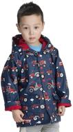 🧥 stylish printed raincoats for boys by hatley logo