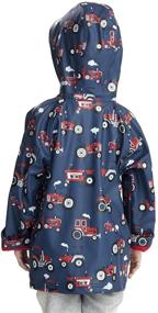 img 3 attached to 🧥 Stylish Printed Raincoats for Boys by Hatley