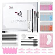 👁️ permania lomansa lash lift sachet kit - fast eyelash perm, diy at home in 5 minutes. includes strong glue & disposable sachets - professional lash perming kit for long-lasting results up to 8 weeks logo