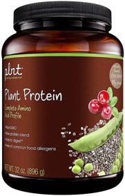 img 4 attached to plnt Chocolate Plant Protein Powder | Complete Amino Acid Profile | Raw Protein 🌱 Blend | Easy Digestion | Energy Boost | 19g Protein Per Serving | 2-Pound Powder