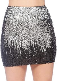 img 3 attached to Anna Kaci Sparkle Gradient Stretchy Bodycon