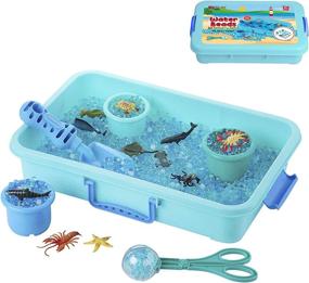 img 4 attached to 💦 Water Beads Play Set Storage Container