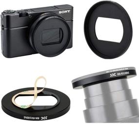 img 3 attached to 📷 JJC Metal Filter Adapter Lens Adapter for Sony ZV-1 ZV1 RX100 VII VI RX100M7 RX100M6 Canon G5X Mark II, 52mm UV CPL ND Filter Installation, with 52mm Snap-On Lens Cap & Cap Keeper String