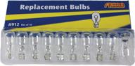 💡 arcon 15755 replacement bulb #912 - box of 10: long-lasting lights for various applications logo