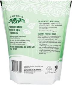 img 3 attached to 🌿 Charlie’s Soap Laundry Powder (3 Pack, 100 Loads) - Hypoallergenic Deep Cleaning Washing Powder Detergent: Eco-Friendly, Safe & Effective