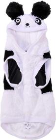 img 3 attached to 🐼 Rubie's Costume Co Panda Hoodie Pet Costume: A Cozy and Cute Outfit for Your Furry Friend