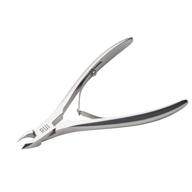 💅 professional stainless steel japanese handle cuticle nippers by rui smiths with mirror finish and double spring, 5mm jaw/half jaw logo