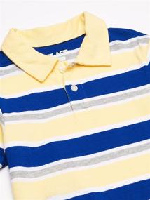 img 3 attached to Childrens Place Sleeve Stripe Butter Boys' Clothing for Tops, Tees & Shirts