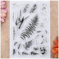 🍃 kwan crafts clear leaf stamps: ideal for card making, decor and diy scrapbooking logo