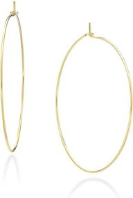 img 4 attached to Miabella Sterling Polished Threader Lightweight Girls' Jewelry: The Ultimate Accessory for Effortless Style
