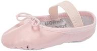 🩰 leo women's ballet russe leather full sole ballet dance shoe/slipper - supreme comfort and elegance for dancers logo