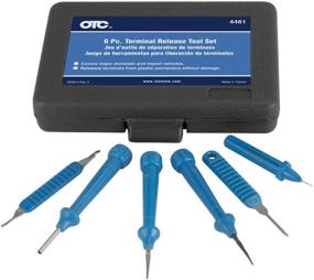 img 1 attached to Enhanced OTC 4461 6-Piece Automotive Terminal Release Tool Set with Convenient Case