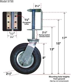 img 1 attached to 🔧 Shepherd Hardware 9798 Pneumatic Spring Loaded: Enhanced Quality and Performance