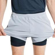 шорты для бега maamgic workout athletic логотип