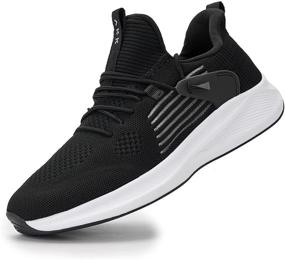 img 4 attached to Running Shoes for Men: Akk Athletic Sneakers and Footwear