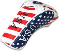 craftsman golf stars and stripes american usa us flag wood headcover: perfect fit for scotty cameron taylormade odyssey fairway wood logo