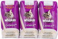 whiskas catmilk for cats and kittens - 6.75 fl oz. - 3ct: nutritious milk substitute for feline friends logo