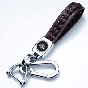 img 4 attached to JINAN JiangSales Keychains Leather Accessories Interior Accessories