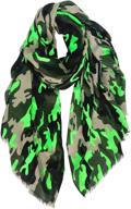 🧣 gerinly lightweight camouflage travel scarves: women's fashion accessories logo