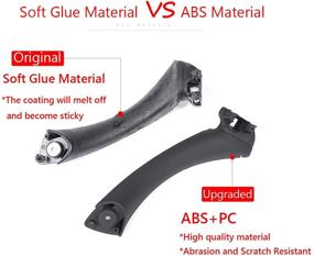 img 1 attached to Комплект замены Jaronx для ручки двери пассажирской стороны BMW 3 серии E90/E91 - внешний кожух + ручка двери -совместим с BMW 316 318 320 323 325 328 330 335 (2004-2011) - правая сторона (ручка + внешний кожух)