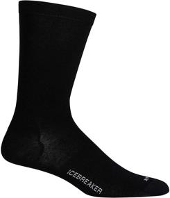 img 2 attached to Icebreaker Merino Lifestyle Socks Black Men's Clothing