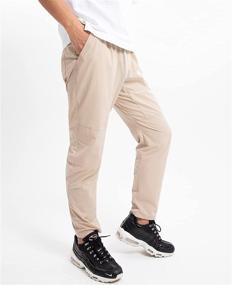 img 2 attached to Lisskolo Lightweight Sweatpants Trousers Breathable Outdoor Recreation and Outdoor Clothing