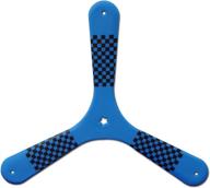 🏎️ blue speed racer fast catch boomerang - performance boomerangs for athletes. starter boomerangs for young throwers. логотип