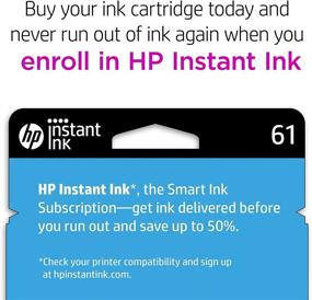 img 2 attached to 🖨️ HP 61 Tri-color Ink Cartridge – Compatible with DeskJet 1000, 1010, 1050, 1510, 2050, 2510, 2540, 3000, 3050, 3510; ENVY 4500, 5530; OfficeJet 2620, 4630 Series – Eligible for Instant Ink – CH562WN