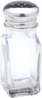 norpro glass salt or pepper shaker: stylish and functional single shaker, as shown logo