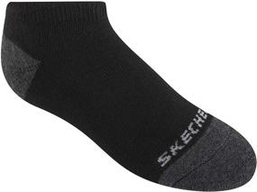 img 3 attached to 🧦 Skechers Boys 10-Pack No-Show Socks: Enhance Your Kid's Style and Comfort