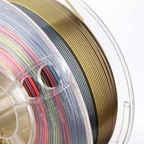 img 1 attached to 🌈 Fasmov Multicolor Filament: Master the Art of Gradually Changing Materials