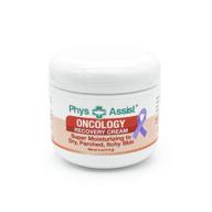 🌿 physassist oncology recovery cream: ultra hydrating skin cream for dry, parched, itchy, sensitive skin. fragrance-free 4 oz jar. non-irritant, clinically tested, dermatologist approved, allergy tested. logo