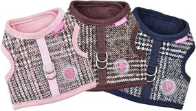 img 1 attached to Pinkaholic New York Vinci Harness Cats and Collars, Harnesses & Leashes