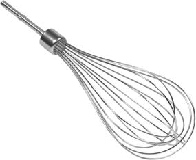 img 4 attached to 🔪 Univen Stainless Steel Pro Whisk Hand Mixer Compatible with KitchenAid KHMPW