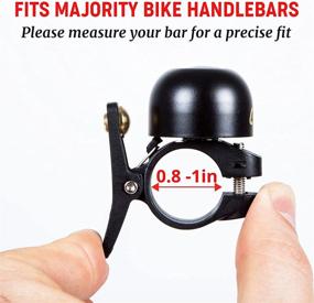 img 2 attached to 🔔 Cycle Torch Loudr Bike Bell for Handlebars - Super Loud up to 103 Decibels, Bike Bells for Adult & Children Bicycles