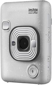 img 2 attached to Fujifilm Instax Mini Liplay Hybrid Instant Camera - Stone White