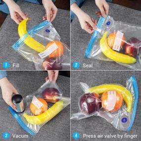 img 4 attached to 🔒 Mighty Rock Portable Vacuum Sealer: Preserve & Store Food with Ease!