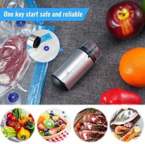 img 1 attached to 🔒 Mighty Rock Portable Vacuum Sealer: Preserve & Store Food with Ease!